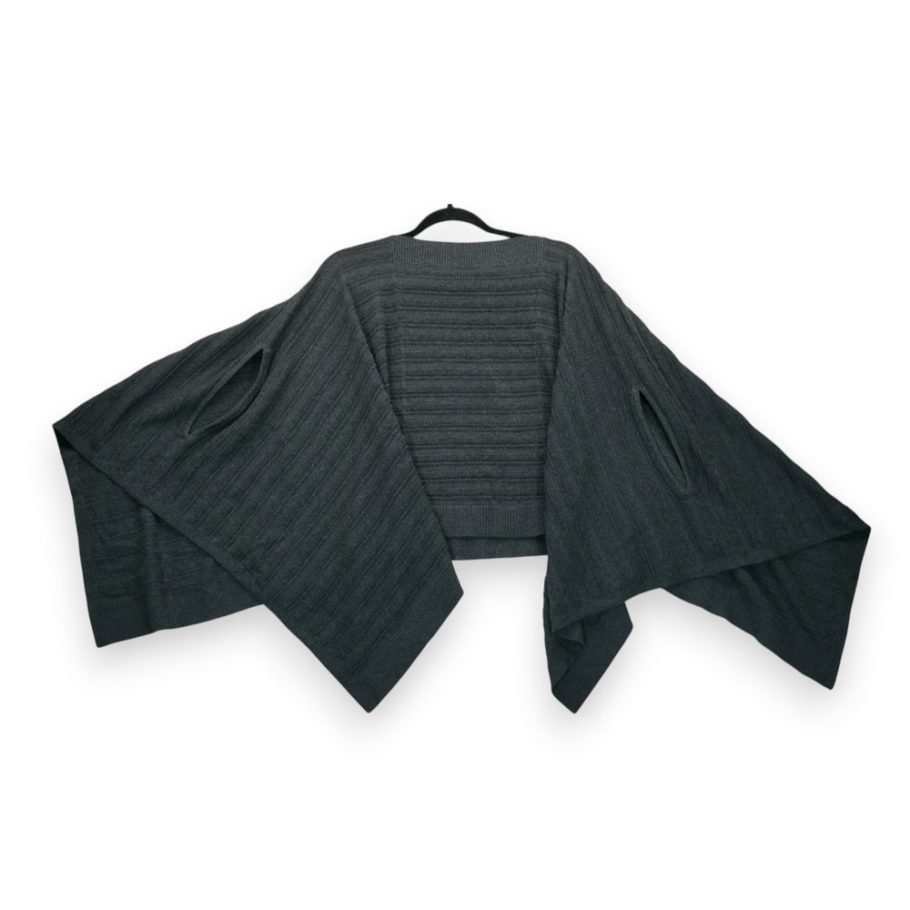 LULULEMON Forward Flow Poncho Gray Oversized Sweater One Size ~ EUC